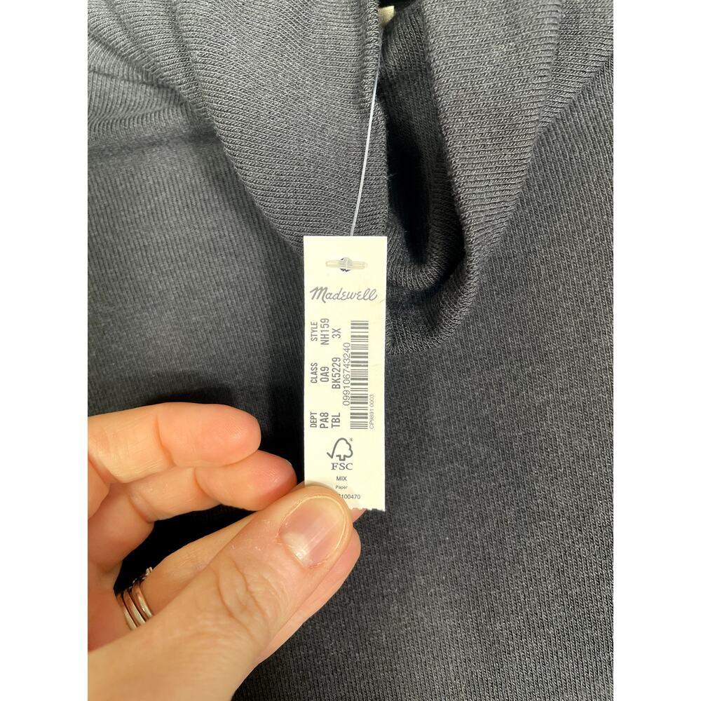 NWT Madewell Turtleneck Bodysuit Size 3X Capsule Wardrobe Staple Piece Fall - Picture 5 of 14